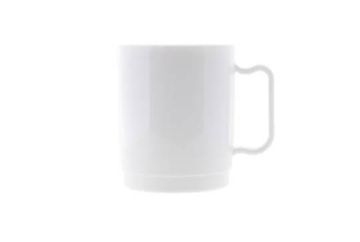 Кружка 300 мл, поликарбонат белый