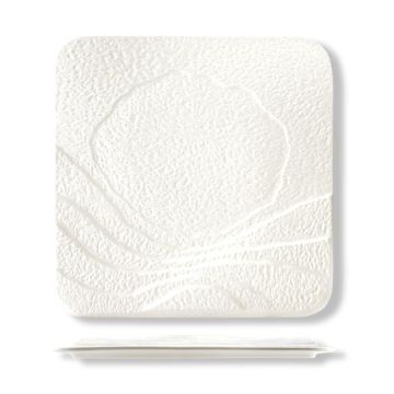 Тарелка 25*25 см квадратная Oyster белая фарфор P.L. Proff Cuisine [6]