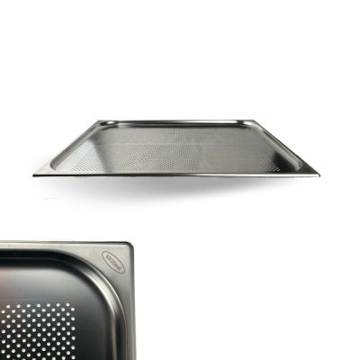 Гастроемкость 2/1 h= 20 мм. 6,5 л. нерж. перфорир. d=4 мм. MGsteel /1/6/