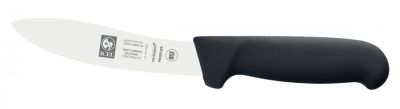 Нож для снятия кожи 140/260 мм. изогнутый, черный SAFE Icel /1/6/