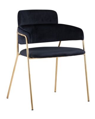 Стул Полин темно-синий