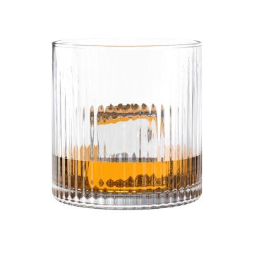 Стакан Олд Фэшн 350 мл "Pulse Optical" d 7,7 см h8,5 см Ocean [6]