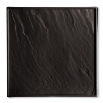 Блюдо квадратное 30*30 см Relief Black фарфор P.L. Proff Cuisine [8]