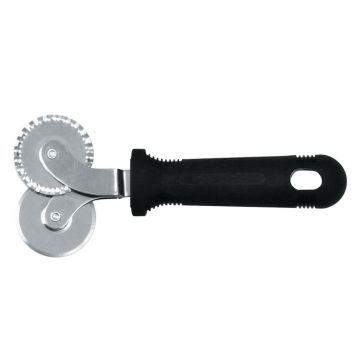 Нож роликовый для теста двойной d 6 см l 18 см P.L. Proff Cuisine