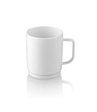 Кружка 300 мл, поликарбонат белый