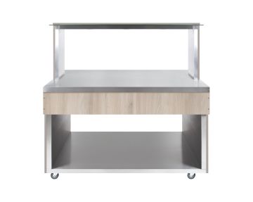 Салат-бар нейтральный Luxstahl СБН-1500