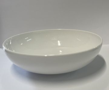 Салатник 600 мл, поликарбонат белый