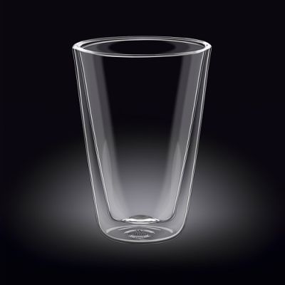 Хайбол (стакан) 500 мл. d=100 мм. h=153 мм. с двойными стенками Термостекло Wilmax /1/48/ АКЦИЯ