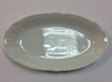 Блюдо овальное глубокое 21х12 см Maria Teresa, шпатовый фарфор