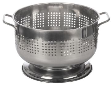 Дуршлаг d=380 мм. 17,5 л. h=230 мм. нерж. /1/