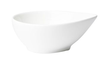 Салатник капля 19х15 см, костяной фарфор