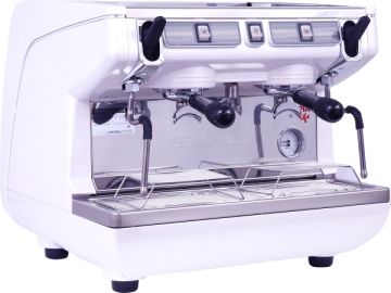 Кофемашина рожковая полуавтомат Nuova Simonelli Appia Life Compact 2Gr S 220V white+economizer+high groups