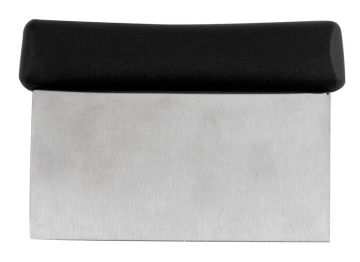 Скребок 15х7,5 см, нержавеющая сталь и пластик