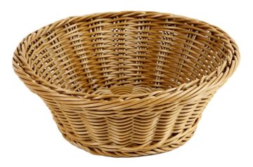 Корзина D 23 см коричневая, полипропилен