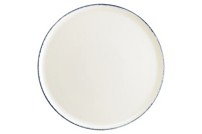 Блюдо для пиццы d=320 мм. Ретро синий край, форма Гурмэ Bonna /1/6/348/ ВДОХНОВЕНИЕ