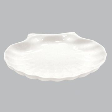 Блюдо овальное 30*28 см h3,5 см "Ракушка" Seashell White P.L. Proff Cuisine [1]