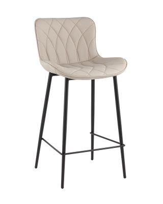 Стул полубарный Vault экокожа серый