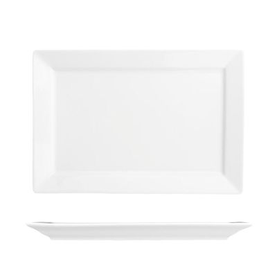 Блюдо прямоугольное 30*20 см h2,5 см белое фарфор P.L. Proff Cuisine [4]