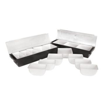 Контейнер емкость для фруктов и специй 5 отд. 49*15,5*9,5 см пластик P.L.