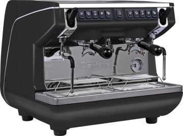 Кофемашина рожковая автомат Nuova Simonelli Appia Life Compact 2Gr V 220V black+economizer+high groups