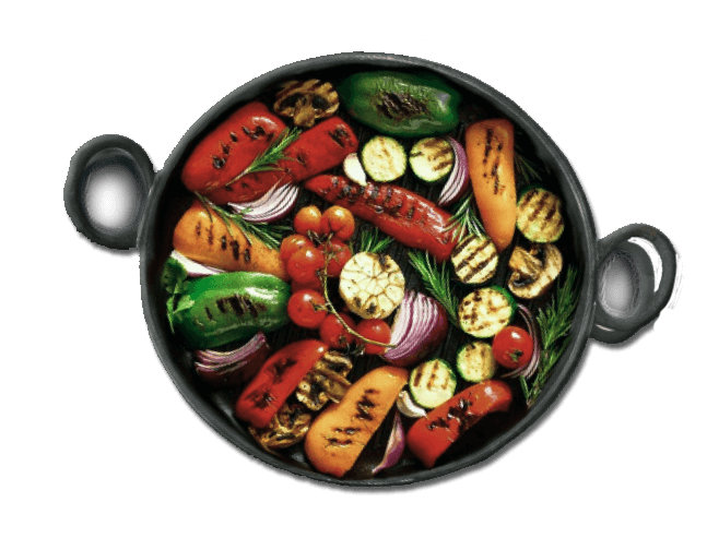 Чугунная посуда для подачи