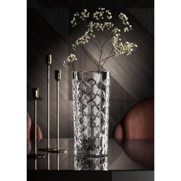 Ваза для цветов h28 см d 12,5 см хруст. стекло "Arabesque" RCR Cristalleria Italiana