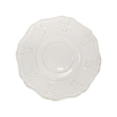 Блюдце 15,5 см, айвори LAC-TES-155
