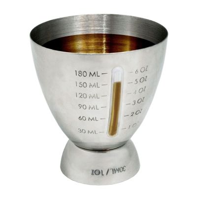 Джиггер 30-180 мл. d=80 мм. h=88 мм.нерж. VB /1/12/48/