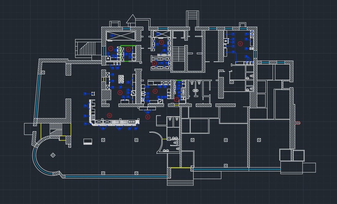 Проектирование кухонного пространства для ресторанов