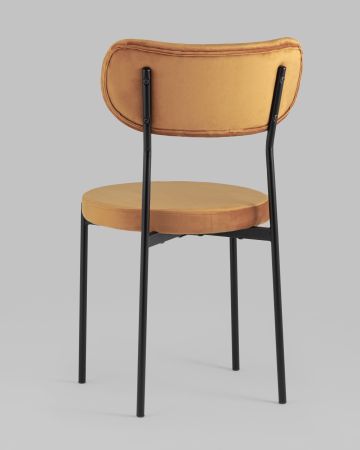 Стул Барбара велюр терракотовый