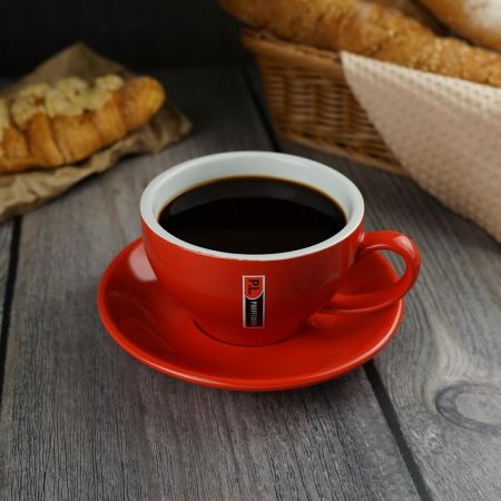 Чайная пара 320 мл красная d 11 см h7 см Barista (Бариста) красная P.L. Proff Cuisine [6]