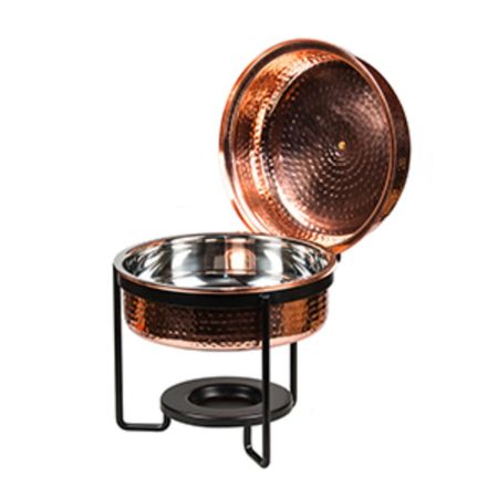 Чафиндиш (мармит) 3 л на подставке Copper с медным покрытием  нерж. P.L. Proff Cuisine