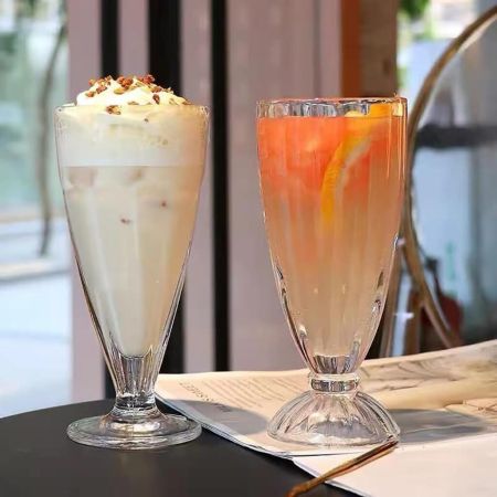 Бокал для коктейля 355 мл "Alaska soda cup" Milkshake d 8,1 см h19 см Ocean [6]