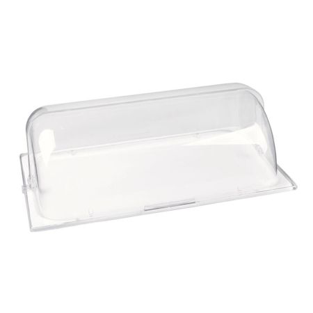 Поднос для выкладки 53*32,5*19 см фарфор с пласт. Roll-top крышкой SUNNEX