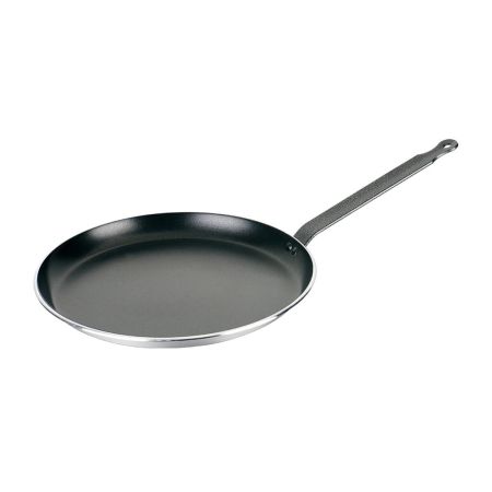 Сковорода для блинов 26,5/22,5 см, h 2 см алюминий с антипригарным покрытием ИНДУКЦИЯ P.L.