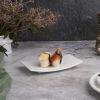 Блюдо прямоугольное 15*8 см h2 см для ошибори белое фарфор P.L. Proff Cuisine [6]