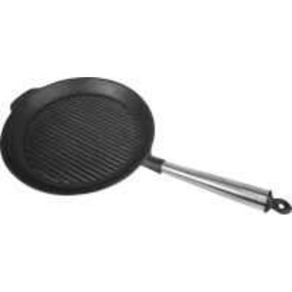 Сковорода-гриль 28 см чугун ИНДУКЦИЯ P.L. Proff Cuisine