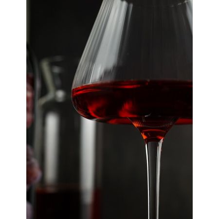 Бокал для вина 710 мл "Zie Optical" d 6,6 см h25,3 см оптические грани P.L. - BarWare [4]