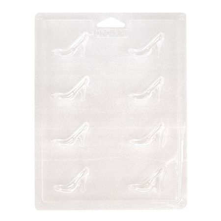 Пластиковая форма "Туфелька" 8 ячеек 43*31*11 мм, P.L. Proff Cuisine