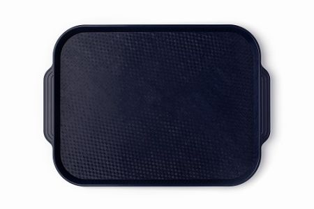 Поднос 45*34,5 см. темно-синий АБС-пластик ОСОБО ПРОЧНЫЙ морозостойкий MGprof /1/10/