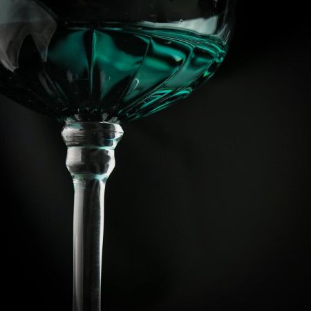 Рюмка коктейльная 235 мл голубая "Azure" d 11,6 см h16,5 см P.L. - BarWare [4]