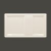 Тарелка прямоугольная 2-секционная RAK Porcelain Classic Gourmet 37*21 см