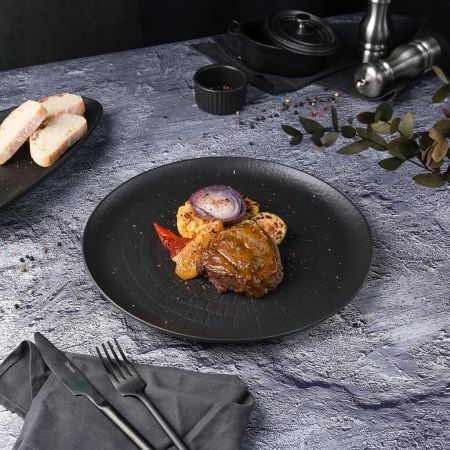 Тарелка d 29,5 см Black Raw Stellar P.L. Proff Cuisine [3]
