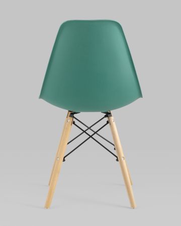 Стул Eames Style DSW серо-зеленый