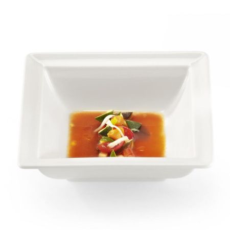 Салатник квадратный RAK Porcelain Classic Gourmet 400 мл, 16 см