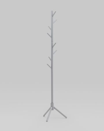 Вешалка напольная Hook серый