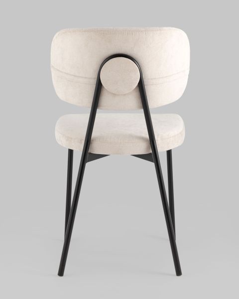 Стул Ханна велюр бежевый