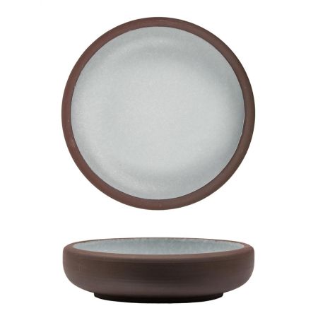 Салатник 700 мл d 19,2 cм h5,4 cм White Matt New Brown Taiga P.L. [1]