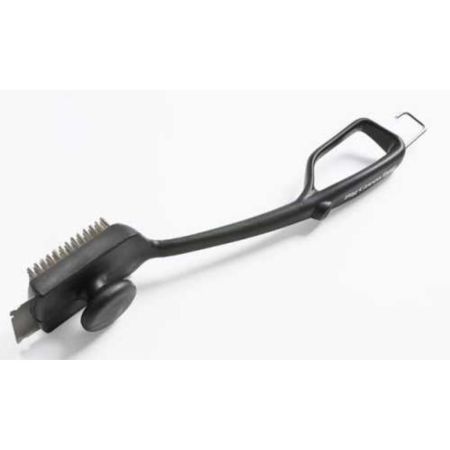 Щетка для чистки гриля 49 см пластиковая с металлической щетиной и скребком P.L. Proff Cuisine