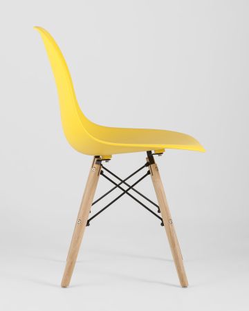 Стул Eames Style DSW желтый